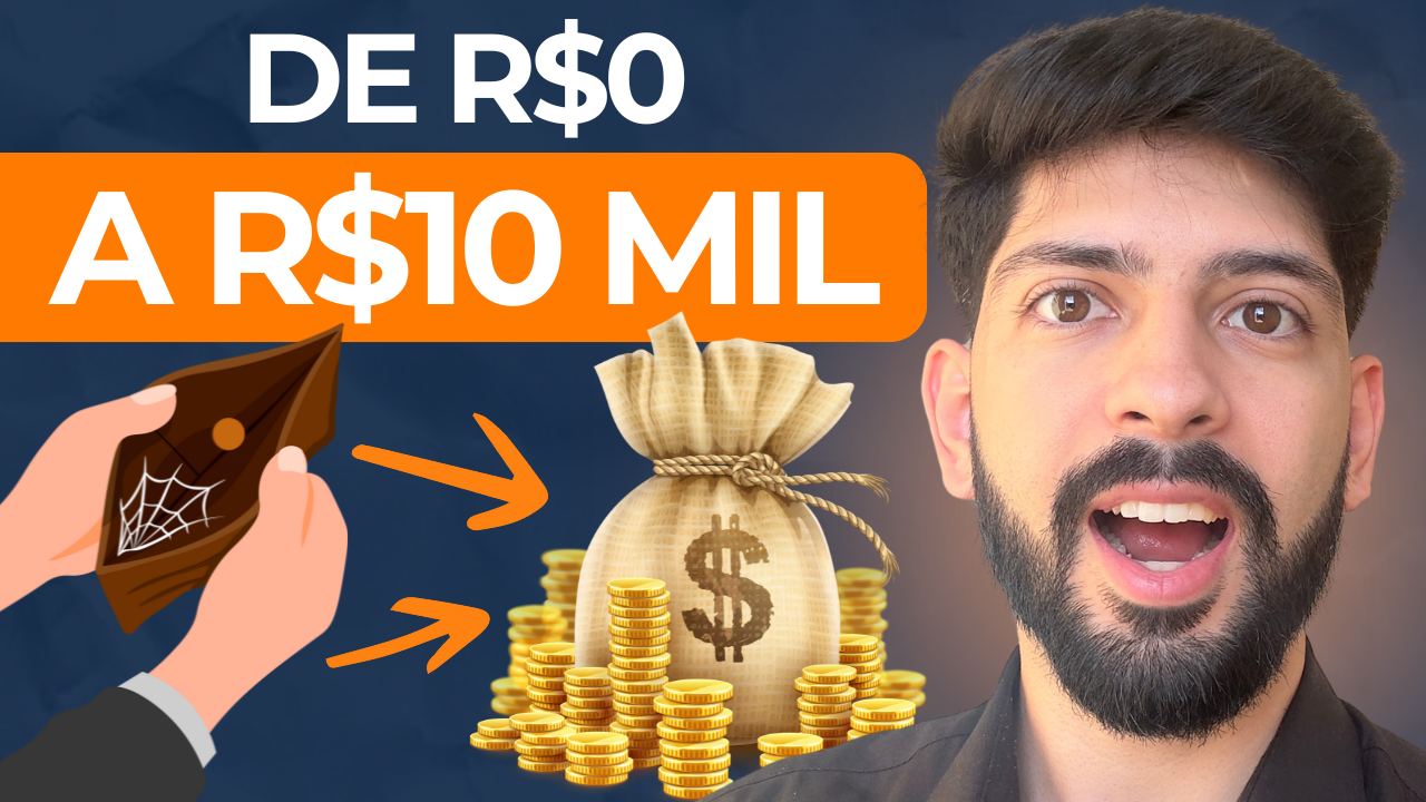 5 DICAS Práticas De Como Juntar R$10 Mil Mesmo Ganhando Pouco (Educação Financeira)